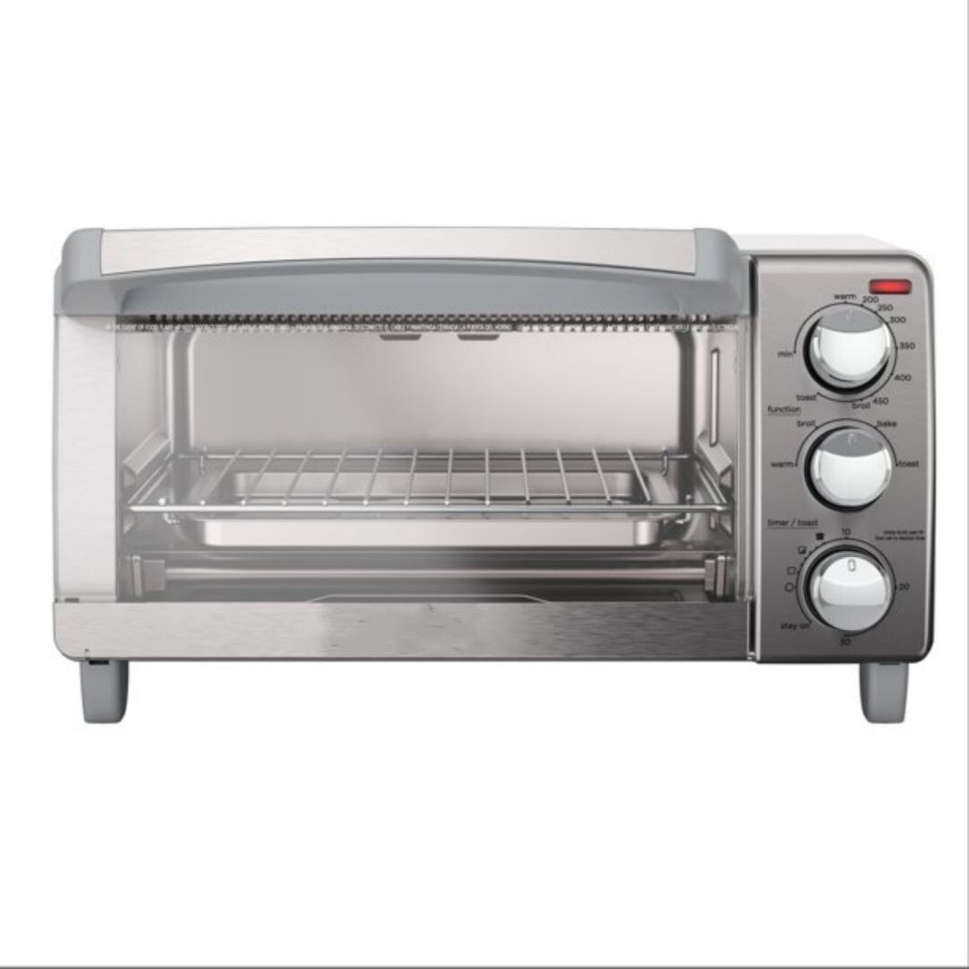 4-Slice Toaster Oven, Easy Controls