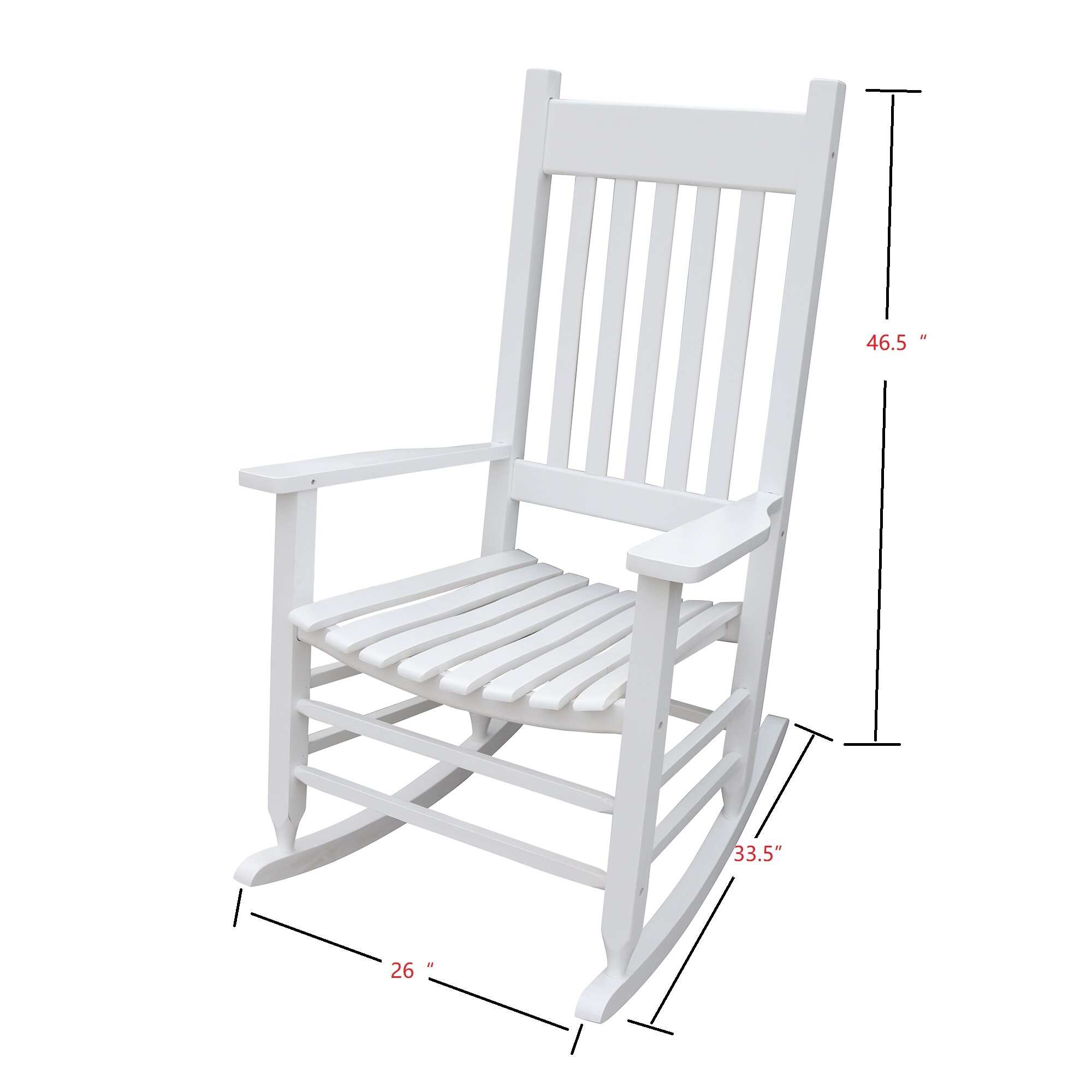ADULT ROCKING CHAIR，Can Be Used On The Balcony, Porch