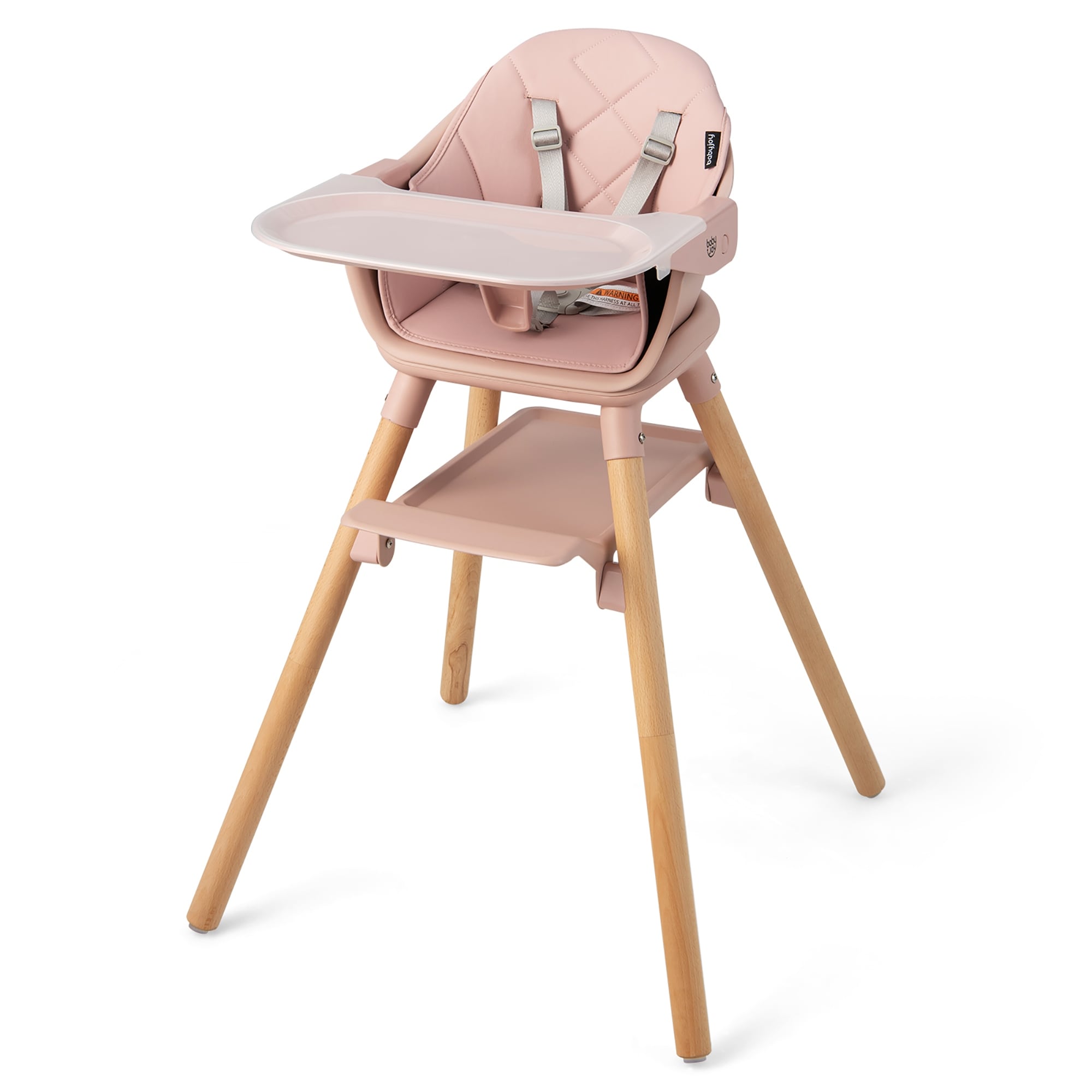Costway 6-in-1 Convertible Wooden Baby Highchair Infant Feeding Chair - See Details