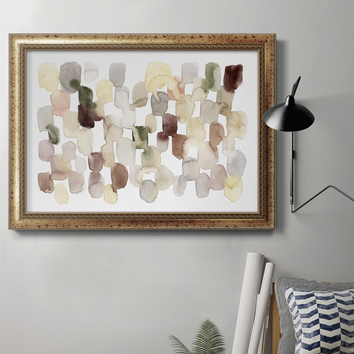 Melted Sediment III Premium Framed Canvas- Ready to Hang