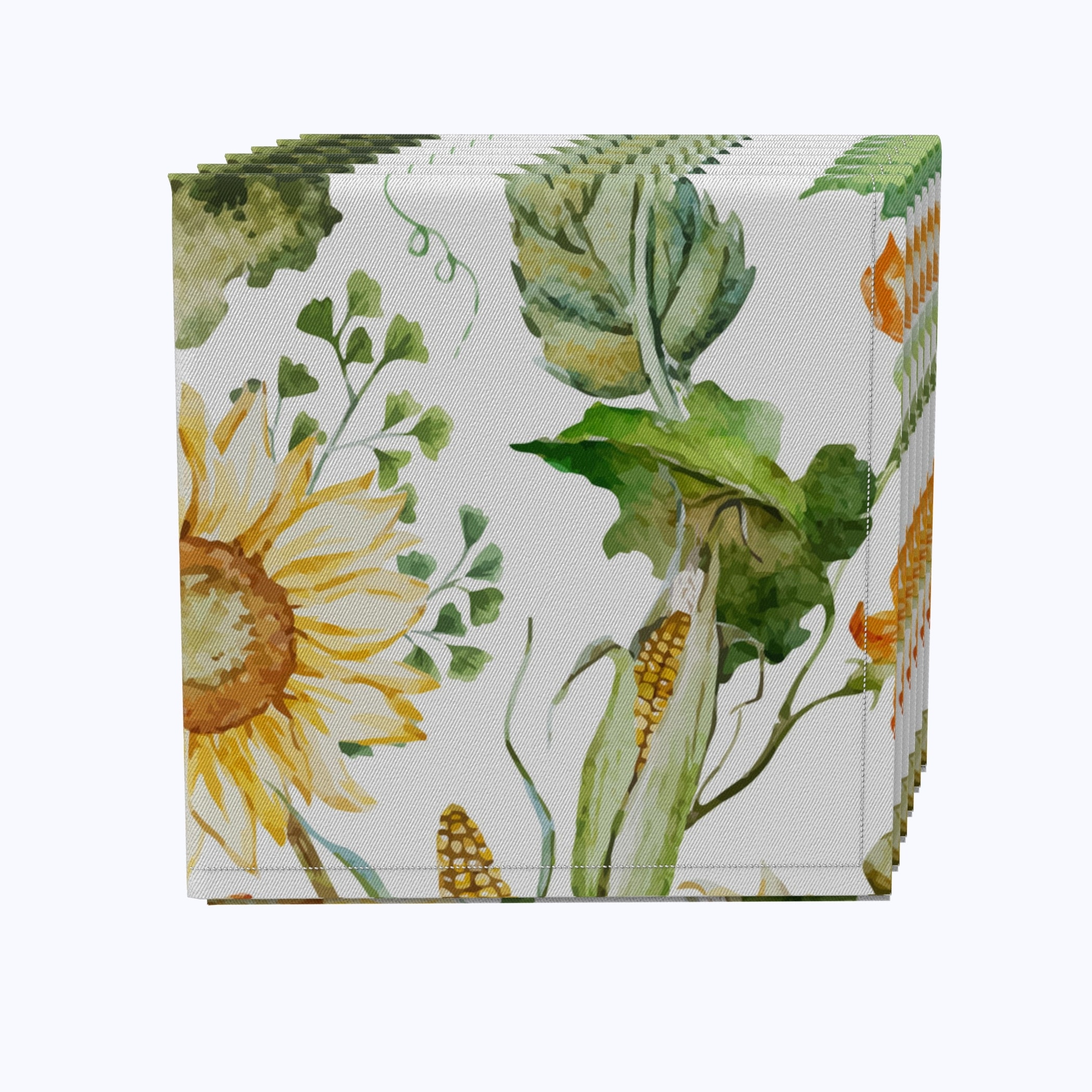 Fabric Textile Products, Inc. Napkin Set of 4, 100% Cotton, 20x20", Floral 234 - 20 x 20