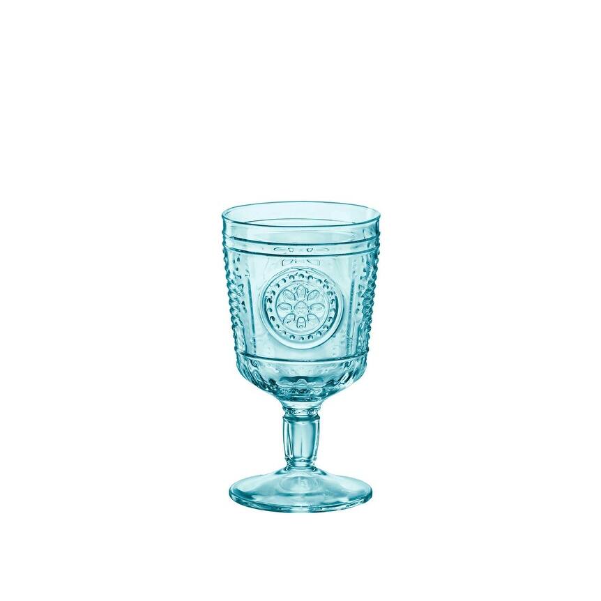 Bormioli Rocco Romantic Stemware Drinking Glass Set of 4