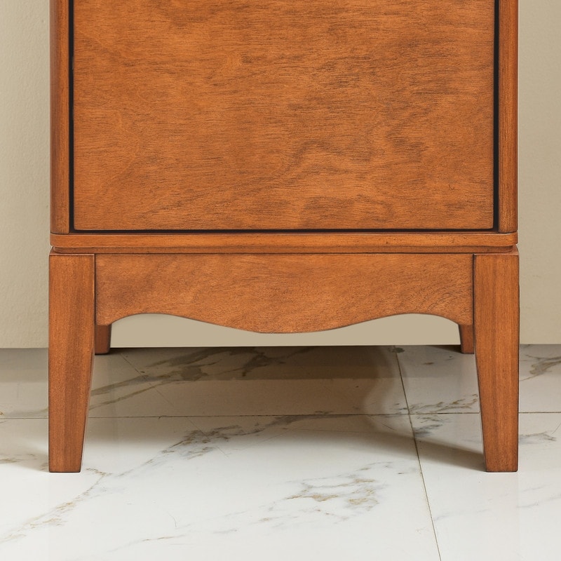 Modern Floor Cabinet, Dining Room Cabinet with Adjustable Shelves, for Living Room Bedroom, Antique Brass
