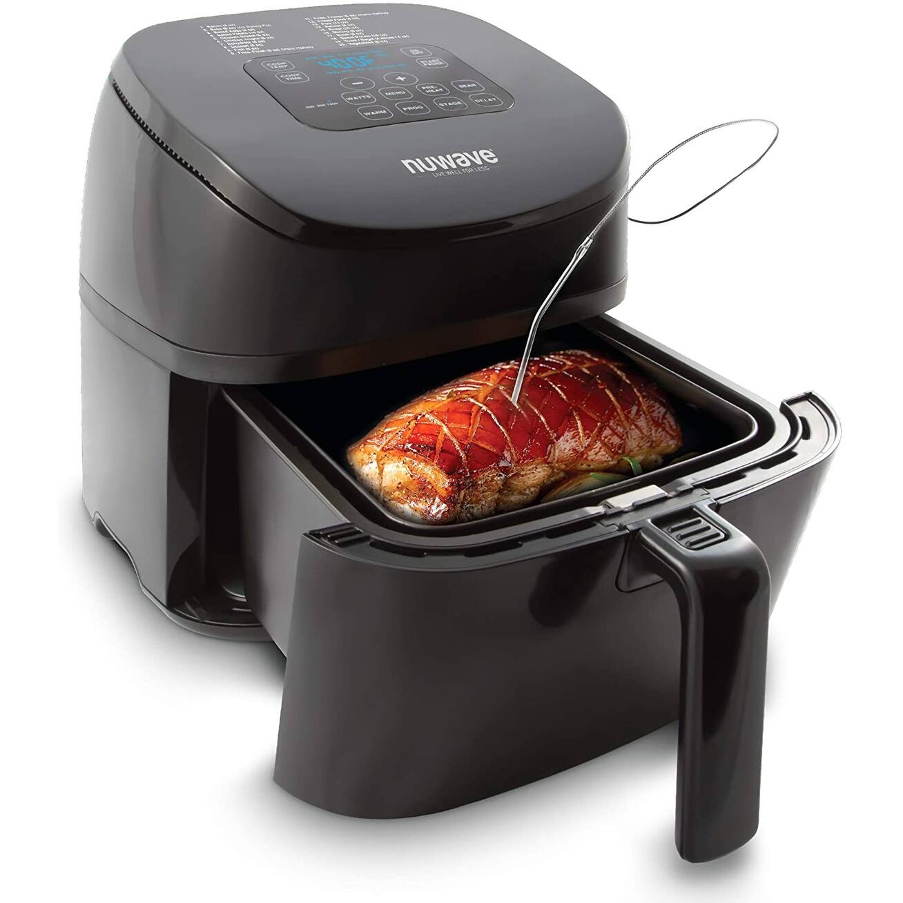 NuWave NW36112R 4.5 Qt Air Fryer with Probe - Certified Refurbished