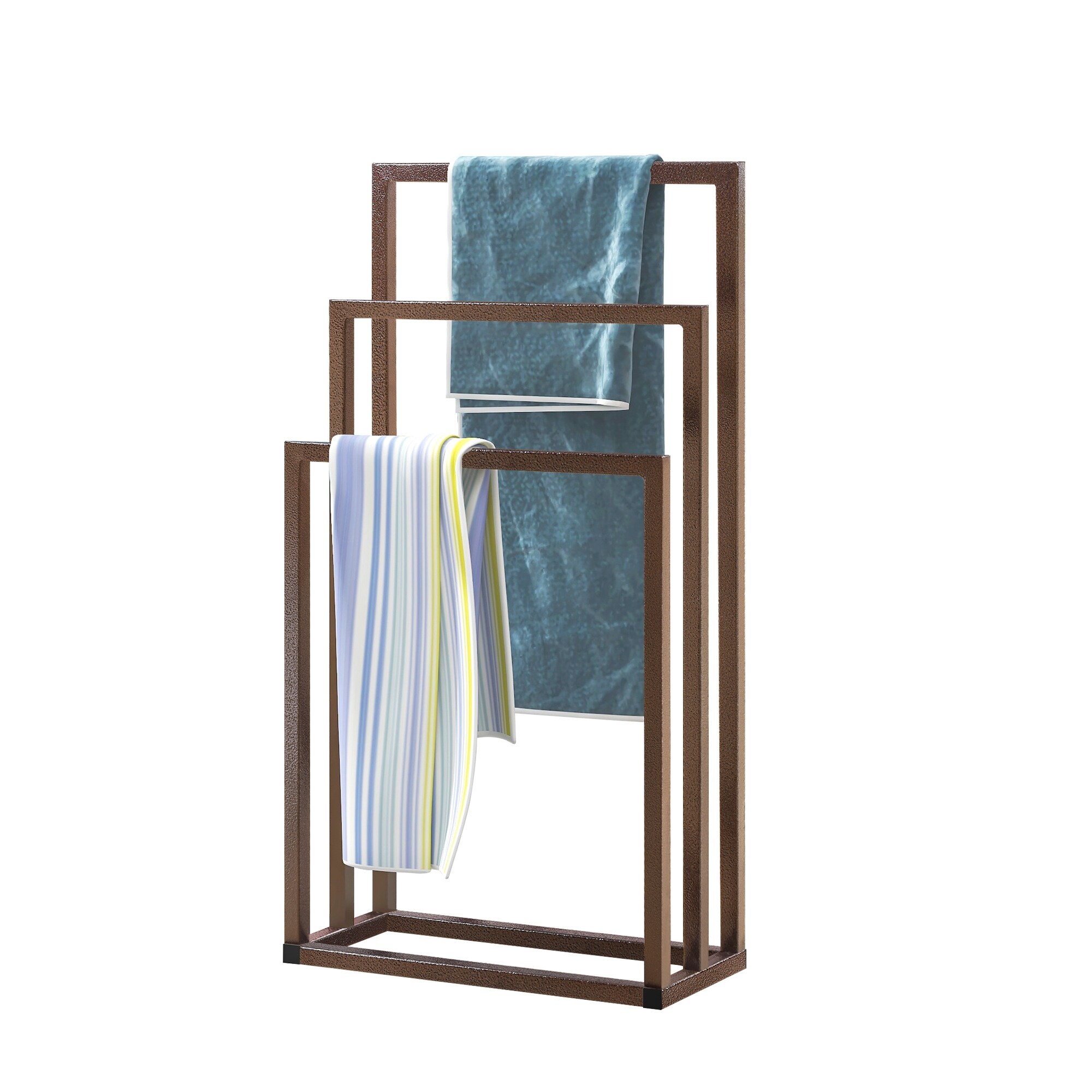 Metal Freestanding Towel Rack 3 Tiers Hand Towel