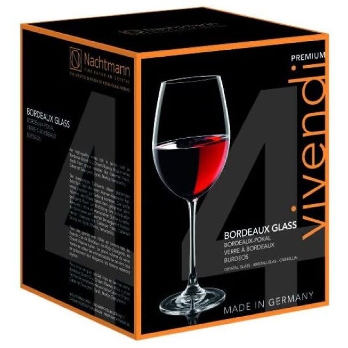 Nachtmann Vivendi Bordeaux Wine Glass Set of 4 - 25 oz