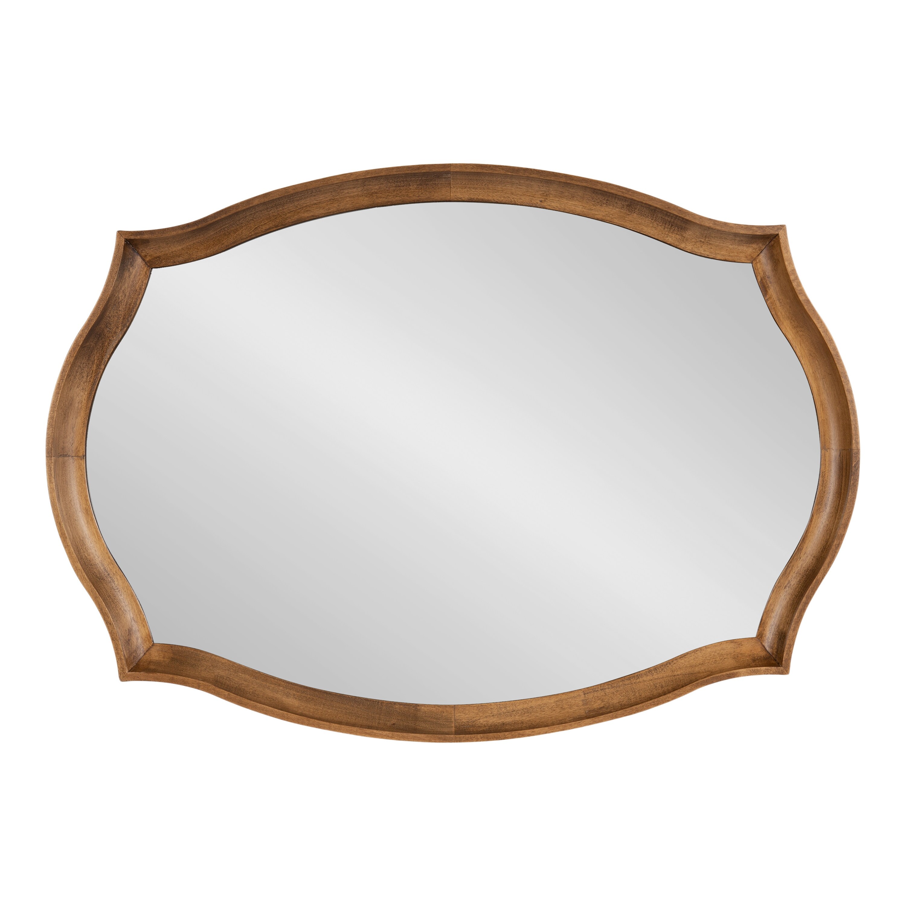 Kate and Laurel Hatherleigh Scallop Wall Mirror