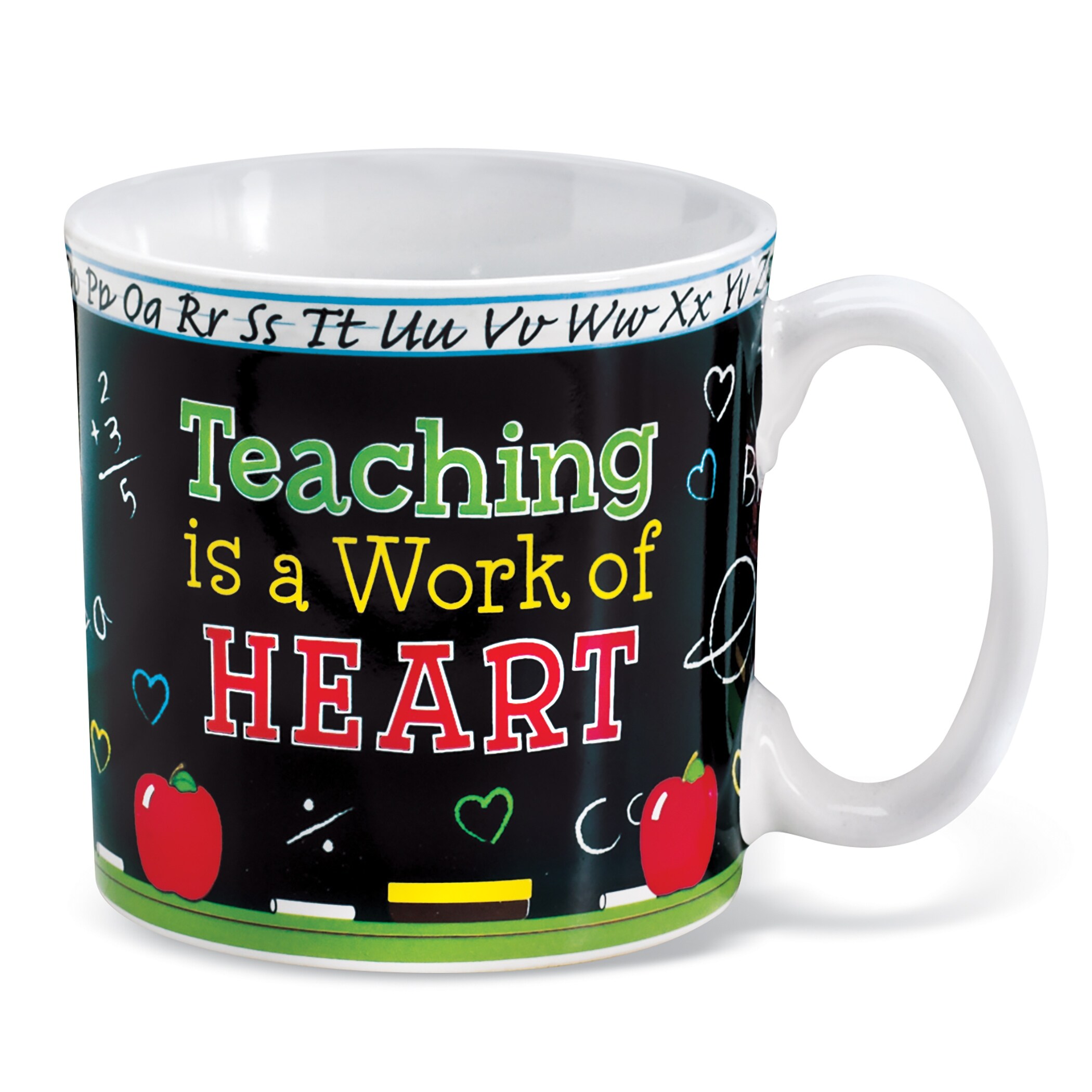 Teaching is a Work of Heart Ceramic Mug - 4.88 x 3.75 x 3.44