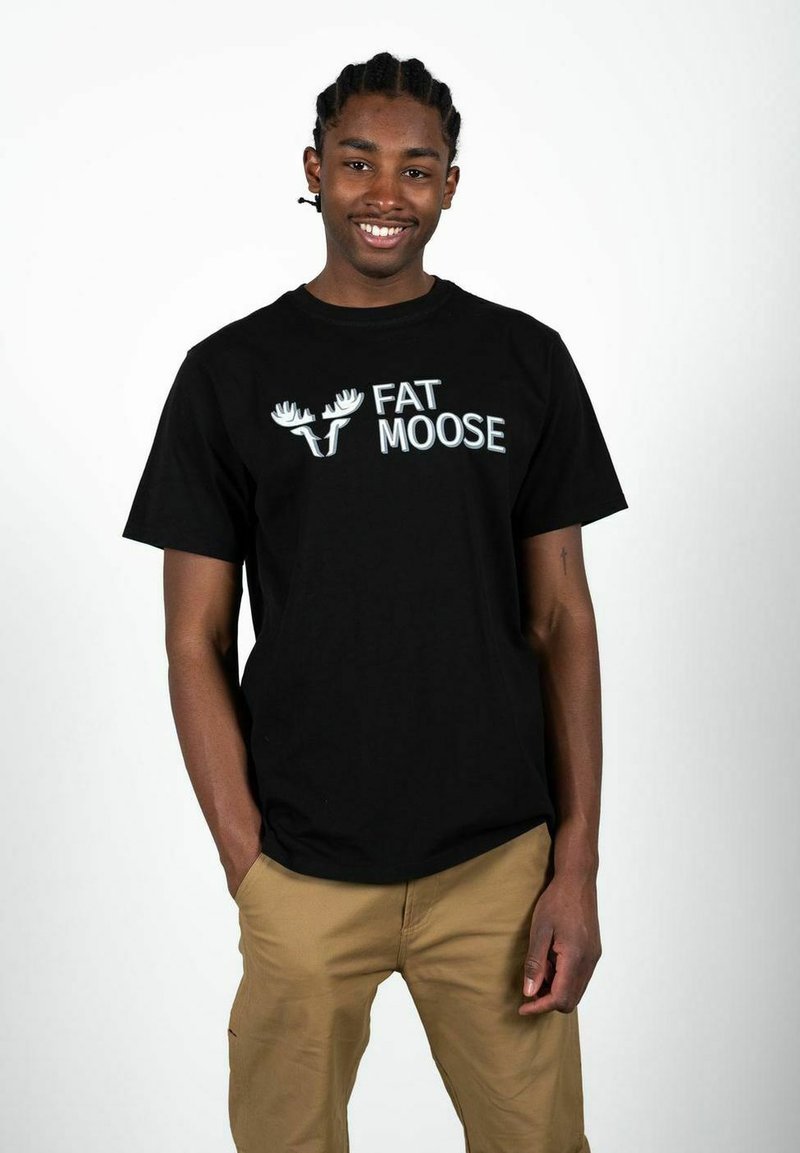 Fat Moose LOGO ORGANIC - T-Shirt print