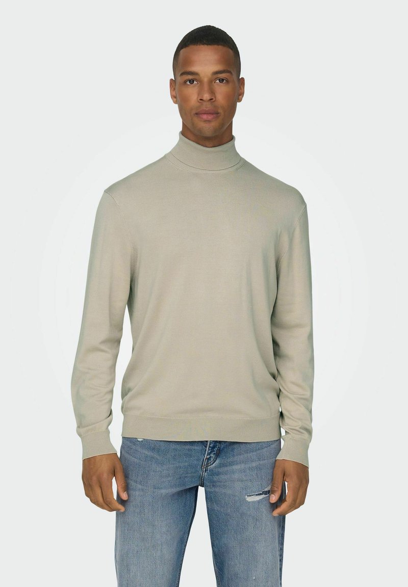 Only & Sons ONSWYLER LIFE ROLL NECK  NOOS - Strickpullover