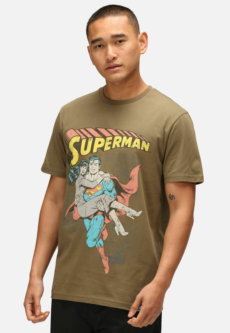 Re:Covered UNISEX SUPERMAN COMIC GRAPHIC - T-Shirt print