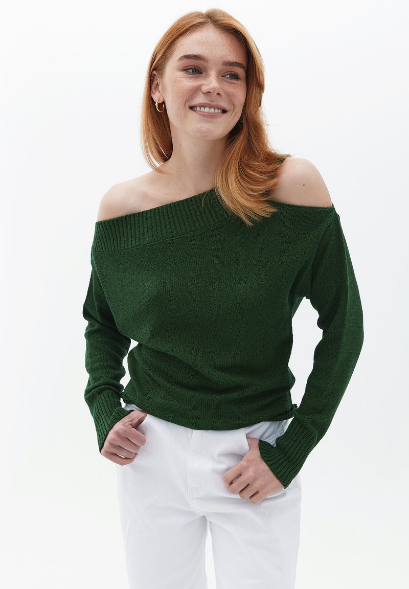 OXXO MIT CUT OUT DETAIL - Strickpullover